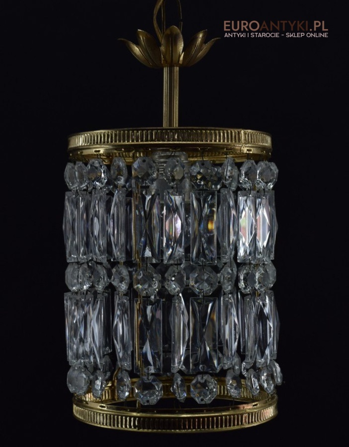 lampa kryształowy walec lampa kryształowy walec